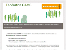Tablet Screenshot of federationgams.org